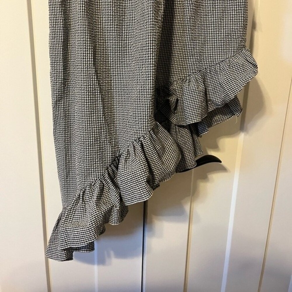 Loveshackfancy Asymmetrical Gingham Haley Dress - image 8